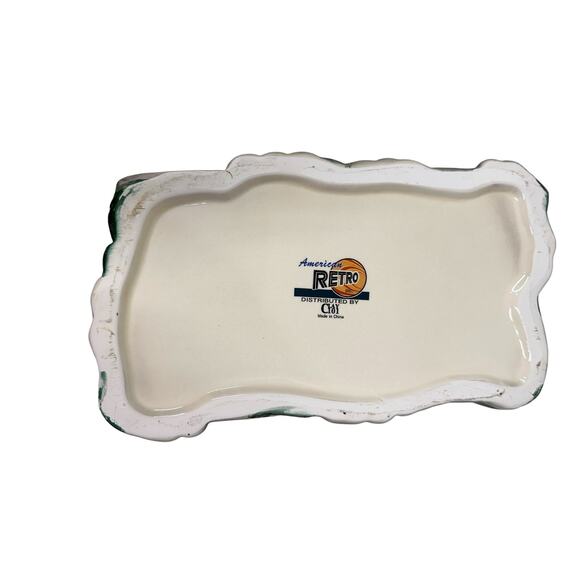 Vintage American Retro Collectible Cookie Jar Chuck Wagon w/ Dog Country Western - Picture 8 of 10